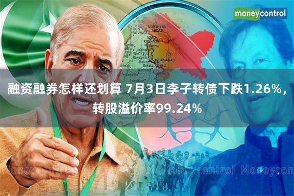 融资融券怎样还划算 7月3日李子转债下跌1.26%，转股溢价率99.24%