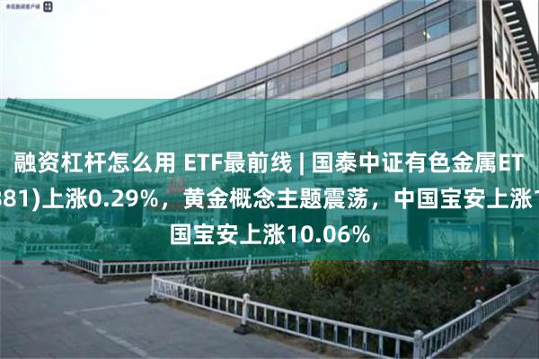 融资杠杆怎么用 ETF最前线 | 国泰中证有色金属ETF(159881)上涨0.29%，黄金概念主题震荡，中国宝安上涨10.06%